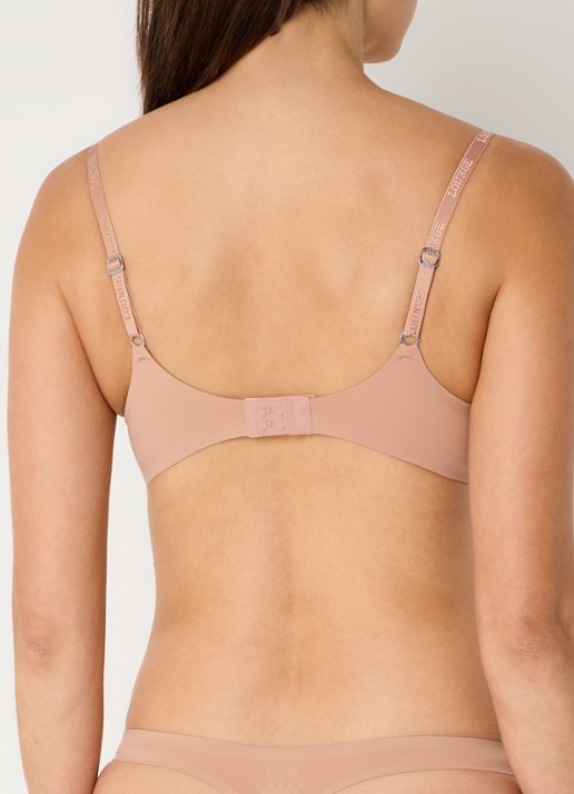 Lounge Anti Gravity push-up bh met mesh - achterkant beige