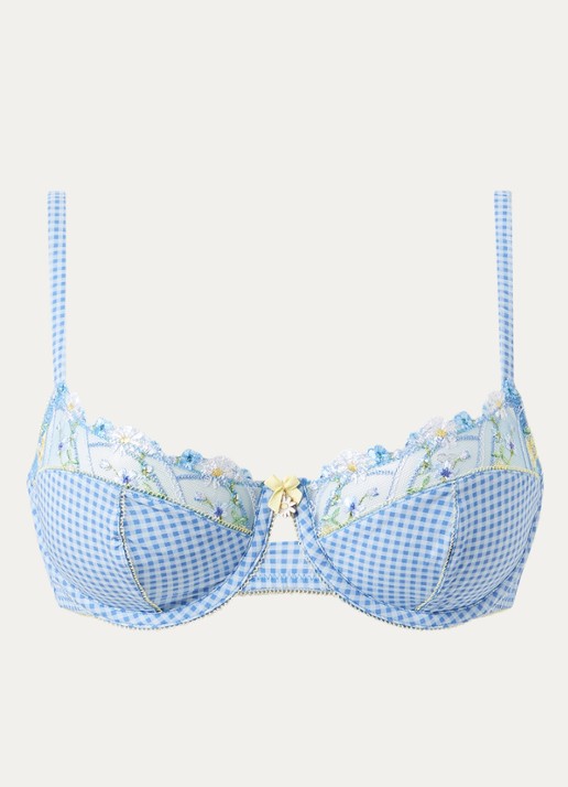 Lounge Breeze balconette bh met print