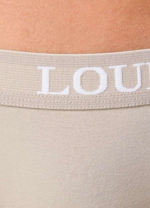 Lounge Tanga met logoband - detail 9 beige