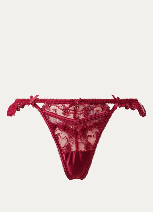 Lounge Valentina string van mesh