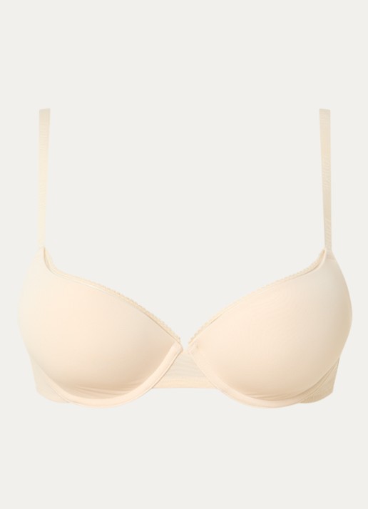 Lounge Voorgevormde beugel bh - voorkant creme