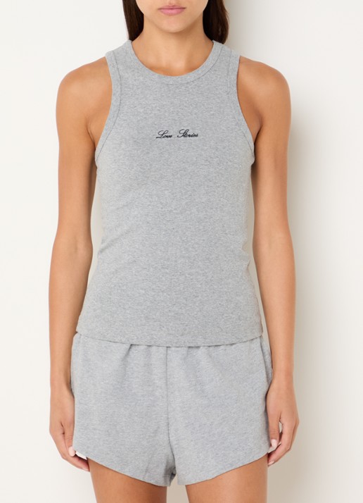 Love Stories Bella pyjama top met logo