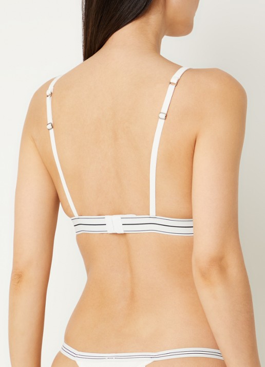 Love Stories Darling bralette met logoband - achterkant 3 gebroken wit
