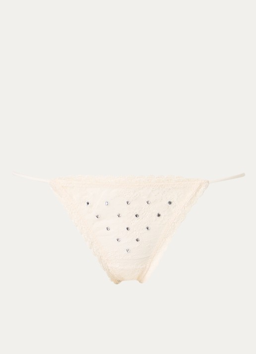 Love Stories Roomie string met kant en strass