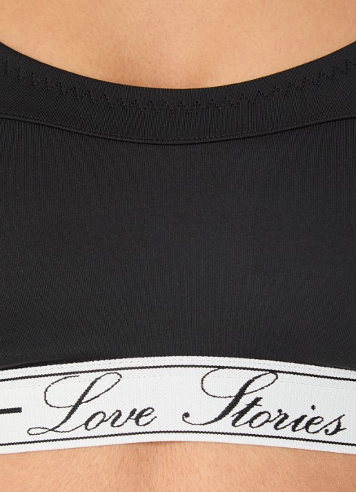 Love Stories Tori sport bh met light support - detail 5 zwart
