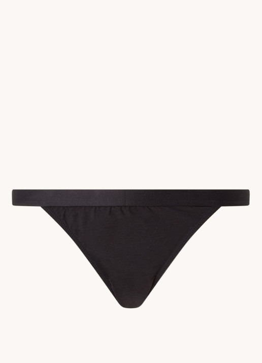 Love Stories Wild Rose slip  - voorkant 2 zwart