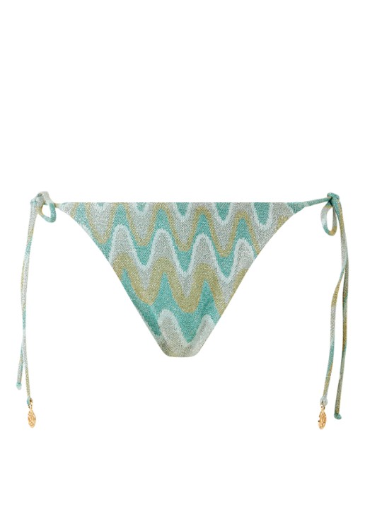 Luli Fama Brazillian bikinislip met lurex - voorkant 4 mint