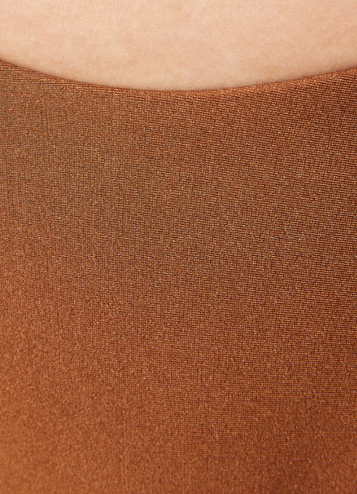 Luli Fama Moderate high waisted bikinislip - detail 2 bruin