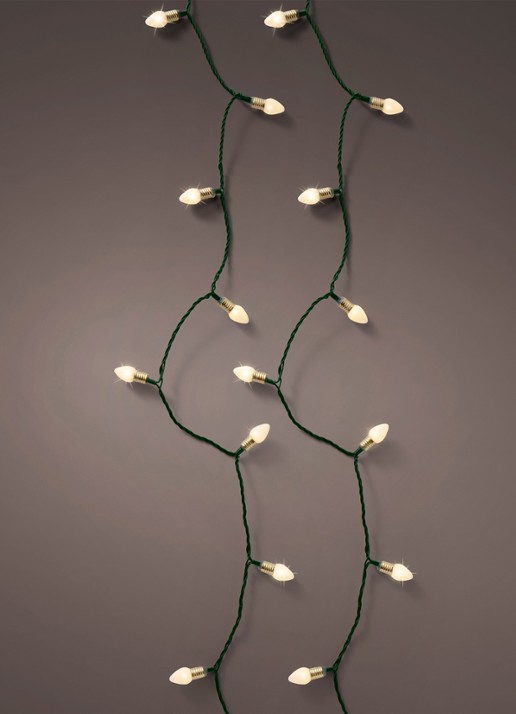 Lumineo Vintage lichtslinger 11,9 meter - voorkant groen