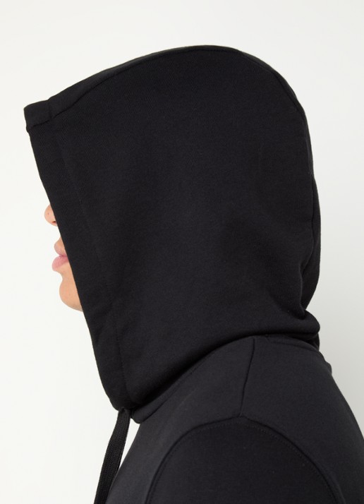Lyle & Scott Hoodie met logoborduring - detail 5 zwart