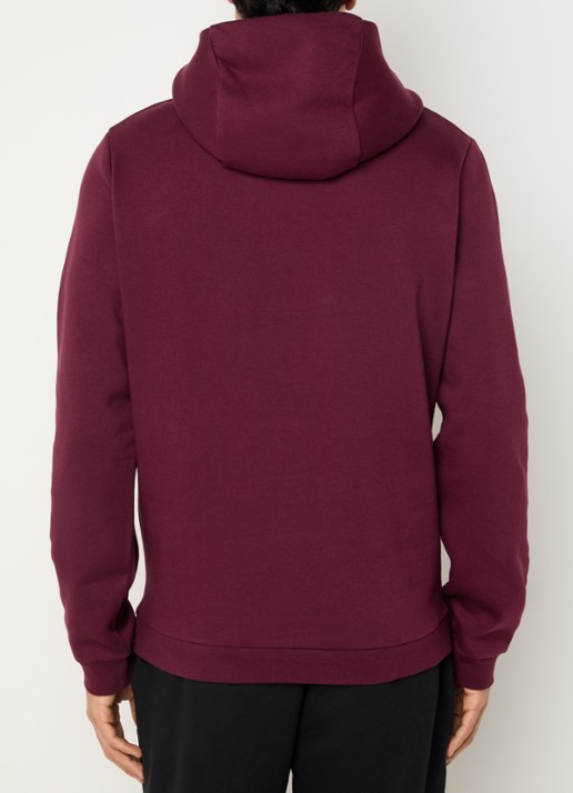 Lyle & Scott Hoodie met steekzakken en logo - achterkant 5 bordeauxrood