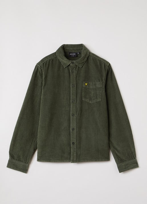 Lyle & Scott Overhemd van corduroy