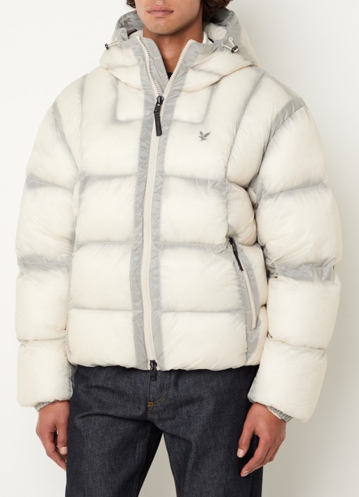 Lyle & Scott Puffer jack met steekzakken
