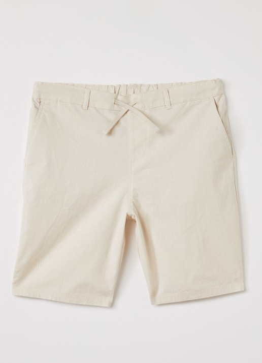 Lyle & Scott Straight fit korte broek - voorkant 5 beige