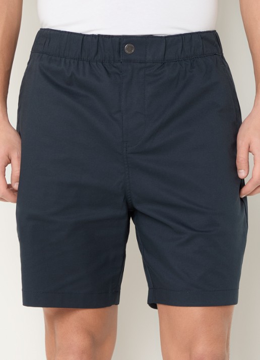 Lyle & Scott Straight fit korte chino met steekzakken