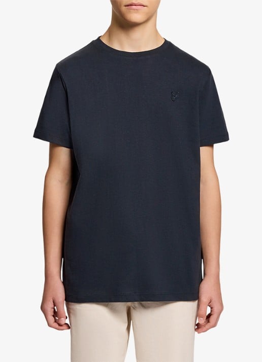 Lyle & Scott T-shirt in linnenblend