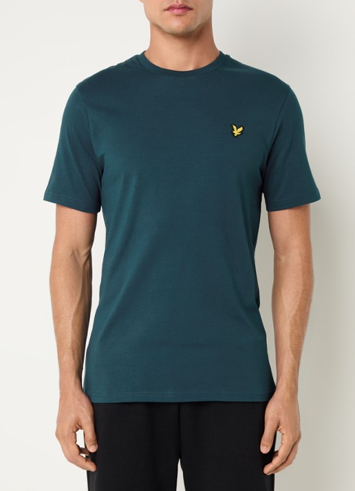 Lyle & Scott T-shirt met logoborduring