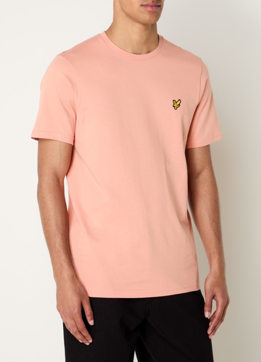 Lyle & Scott T-shirt met logoborduring