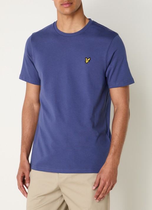 Lyle & Scott T-shirt met logoborduring