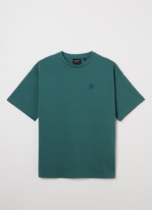 Lyle & Scott T-shirt met logoborduring