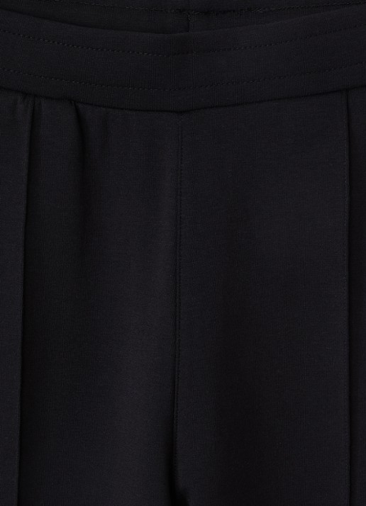 Lyle & Scott Tapered fit joggingbroek met logo - detail 3 zwart