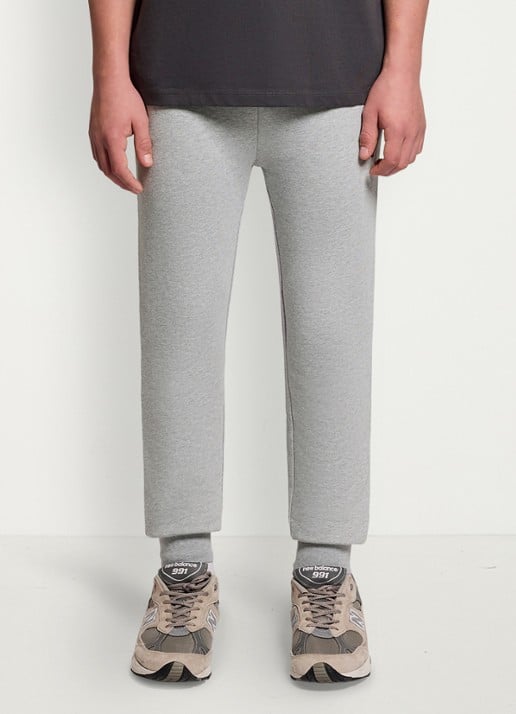 Lyle & Scott Tapered fit joggingbroek met logoborduring