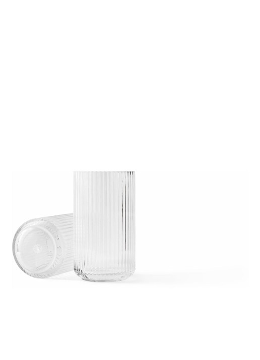 Lyngby Porcelaen Lyngby vaas 25 cm - detail 5 transparant