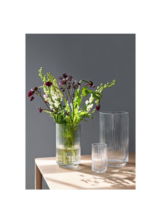 Lyngby Porcelaen Lyngby vaas 25 cm - detail 7 transparant