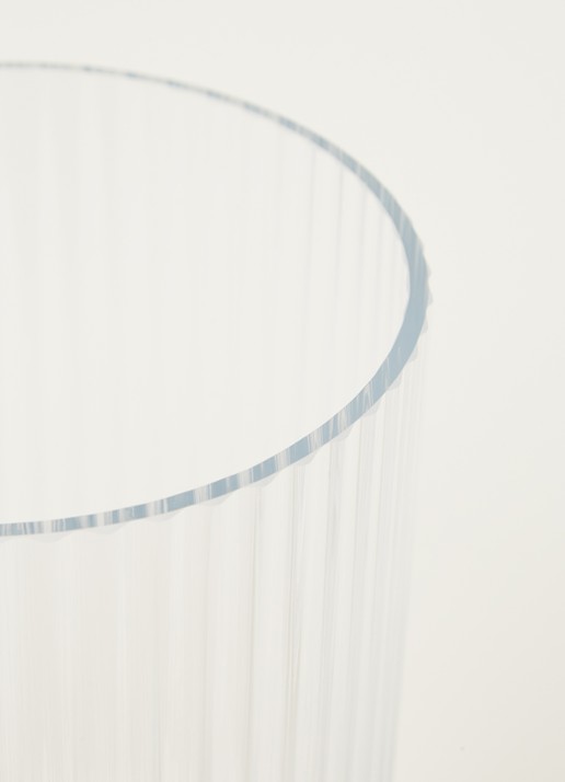 Lyngby Porcelaen Lyngby vaas 31 cm - detail transparant