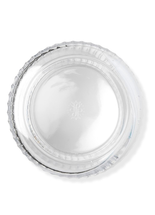 Lyngby Porcelaen Vaas 25 cm - detail 3 wit