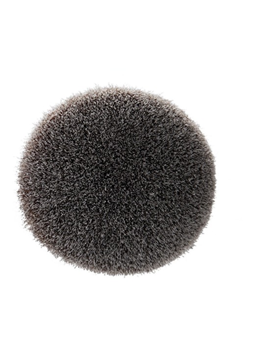 M·A·C 170 Rounded Slant Brush - blush kwast - detail 4 zwart