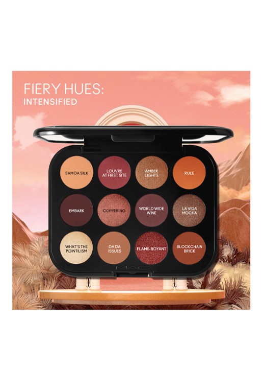 M·A·C Connect In Colour Eye Shadow Palette X12 - oogschaduw palette - detail 3 future flame