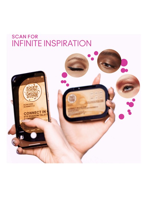 M·A·C  Connect In Colour Eye Shadow Palette X6 - oogschaduw palette - detail 6 bronze influence