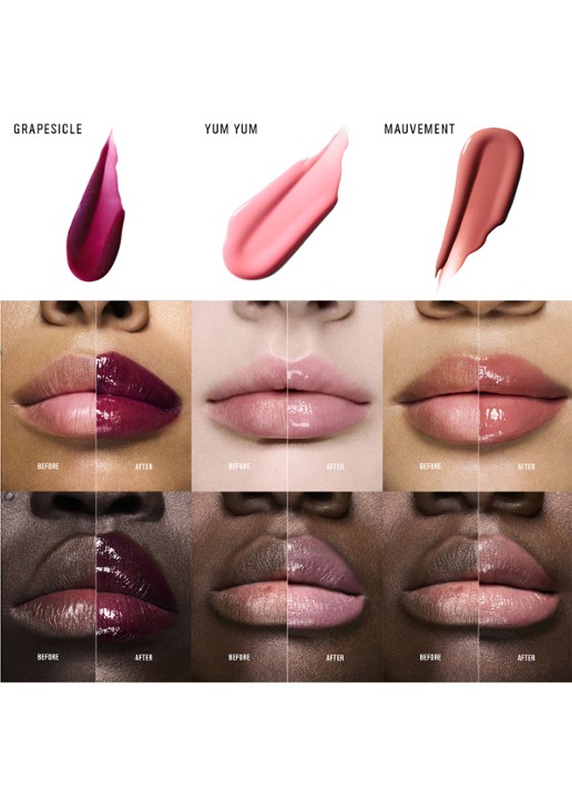 M·A·C Lipglass Cushion High-Pigment Lip Oil - detail 7 mauvement