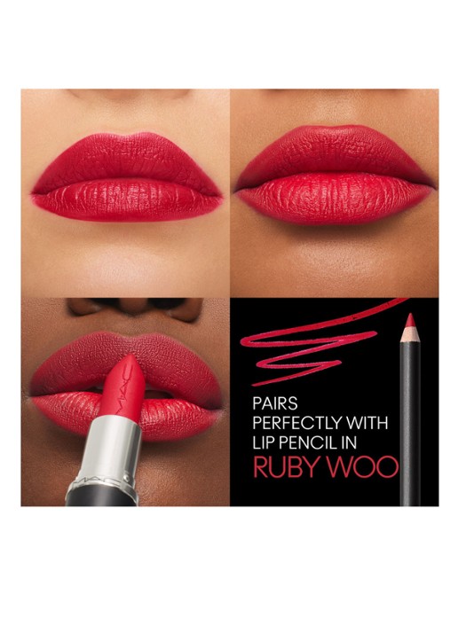 M·A·C Macximal Mini MAC Silky Matte Lipstick - detail 6 ruby woo