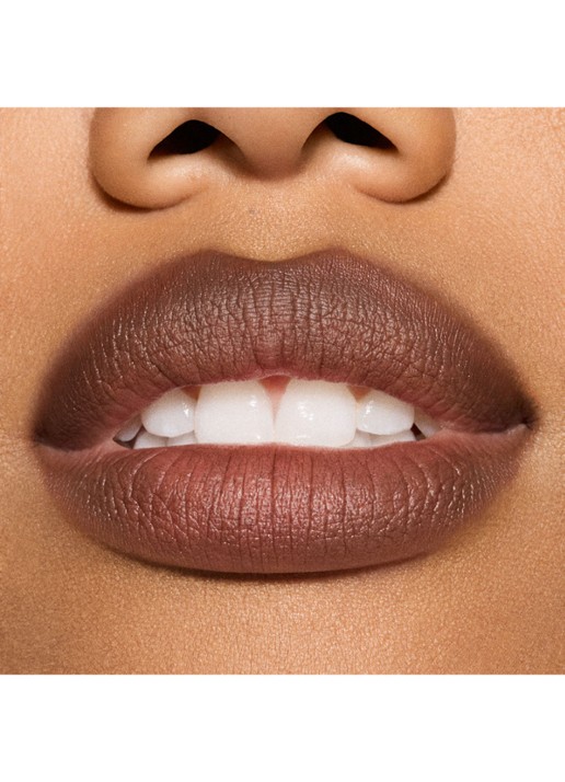 M·A·C Powder Kiss Hazy Matte Lipstick - detail 4 chestnut