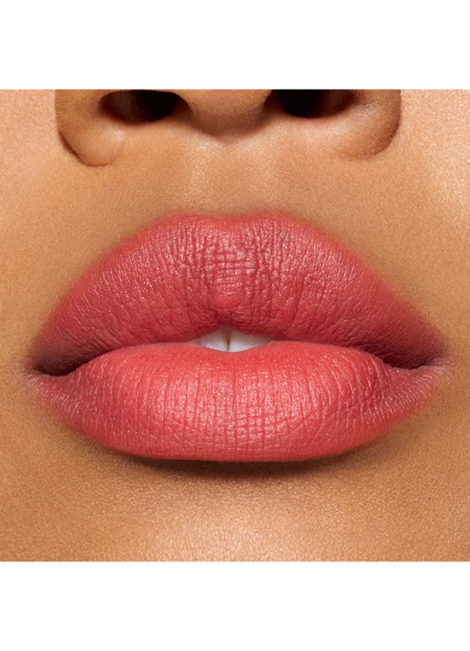 M·A·C Powder Kiss Hazy Matte Lipstick - detail 4 dubonnet buzz