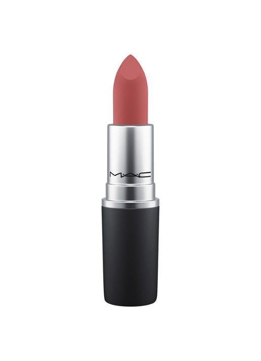 M·A·C Powder Kiss Lipstick - voorkant brickthrough