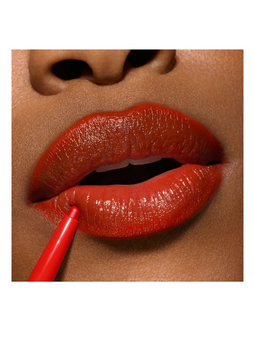 M·A·C Powder Kiss Velvet Blur Slim Stick - Limited Edition lipstick - detail 4 lady danger