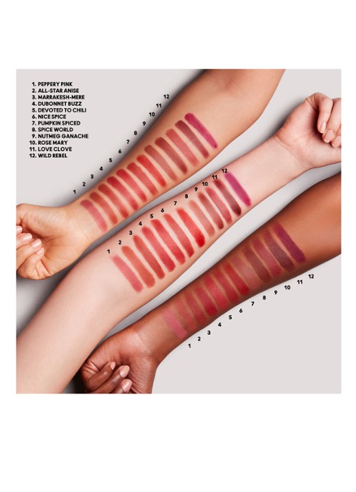M·A·C Powder Kiss Velvet Blur Slim Stick - lipstick - detail 4 love clove