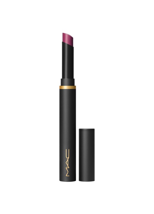 M·A·C Powder Kiss Velvet Blur Slim Stick - lipstick - voorkant 6 wild rebel