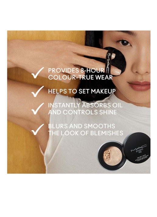 M·A·C Studio Fix Pro Set + Blur Weightless Loose Powder - losse poeder - detail 4 medium deep