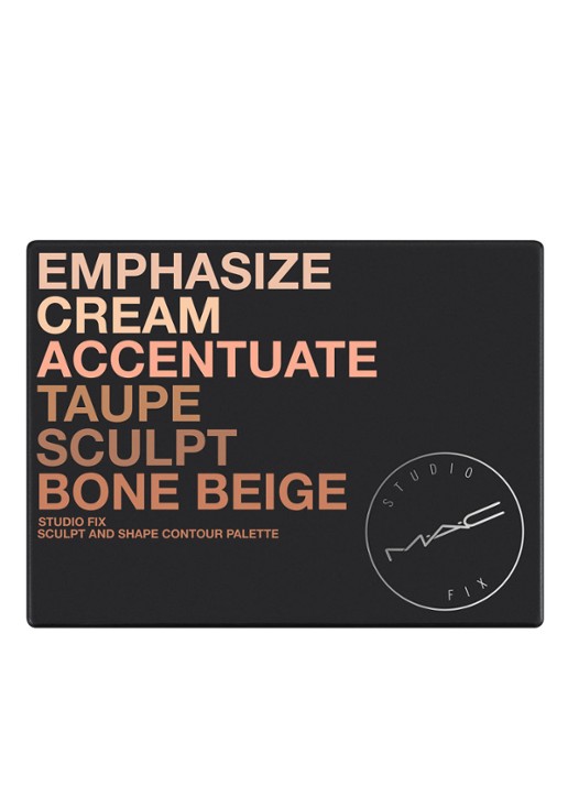 M·A·C Studio Fix Sculpt and Shape Contour Palette - Light/Medium - contour & higlighter palette - detail 5 light/medium