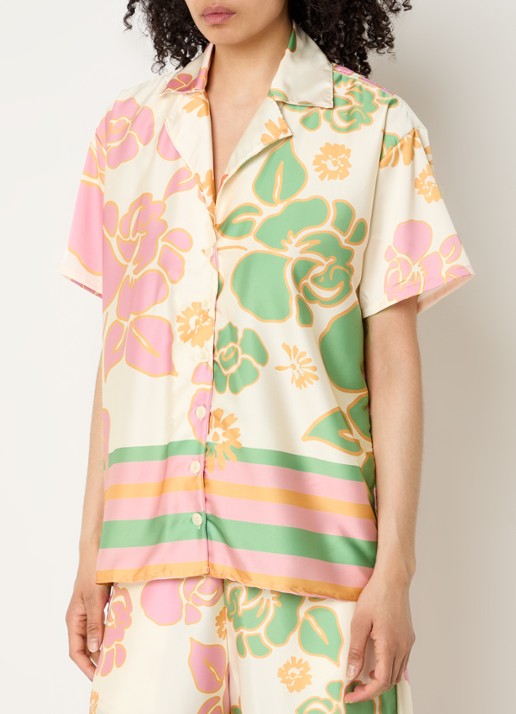 MAAJI Blouse van satijn met bloemenprint