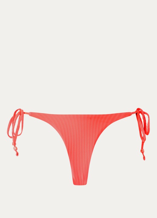 MAAJI Flame Coral brazilian bikinislip - voorkant koraal