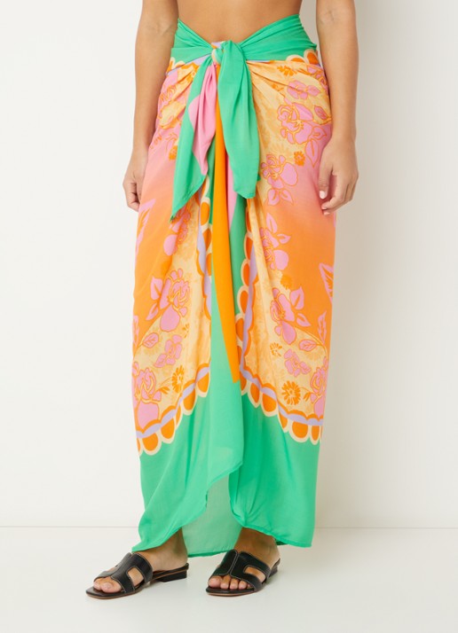 MAAJI Floating Blooms pareo 155 cm x 125 cm