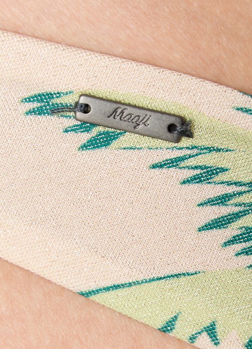 MAAJI Palm Glow Valerya reversible bikinislip met print - detail 3 creme