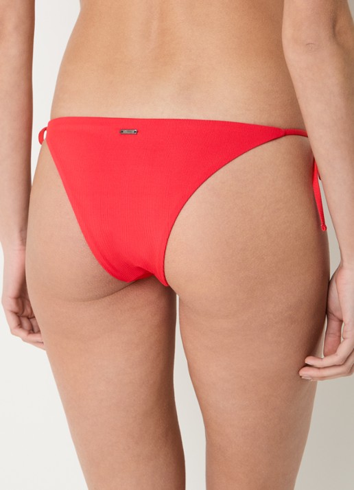 MAAJI Red Camelia Sunning reversible bikinislip - achterkant 6 rood