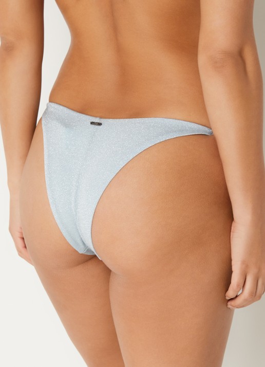 MAAJI Splenium reversible tanga bikinislip met lurex - achterkant 5 zilver