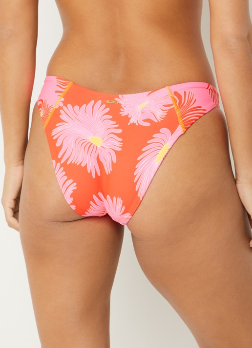 MAAJI Water Blossom bikinislip met print - achterkant 6 rood